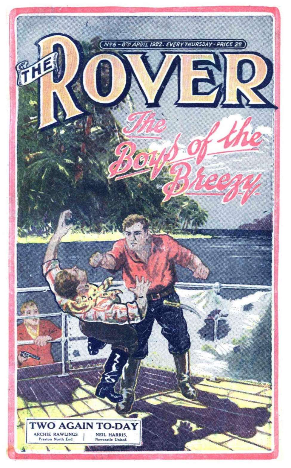 Comic Book Cover For The Rover 6