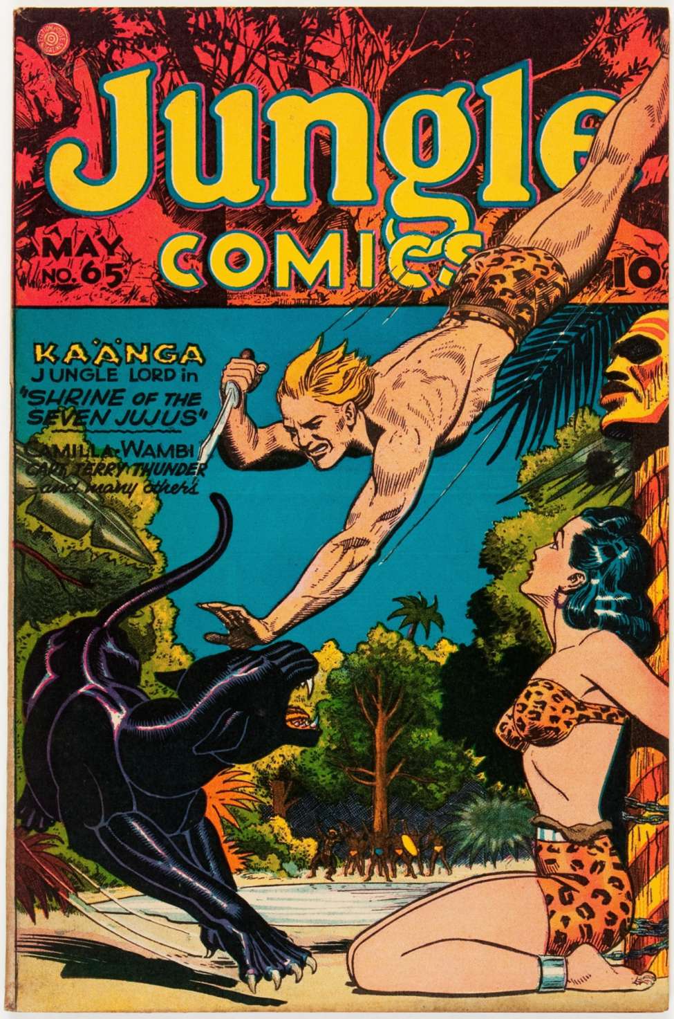 Comic Book Cover For Jungle Comics 65