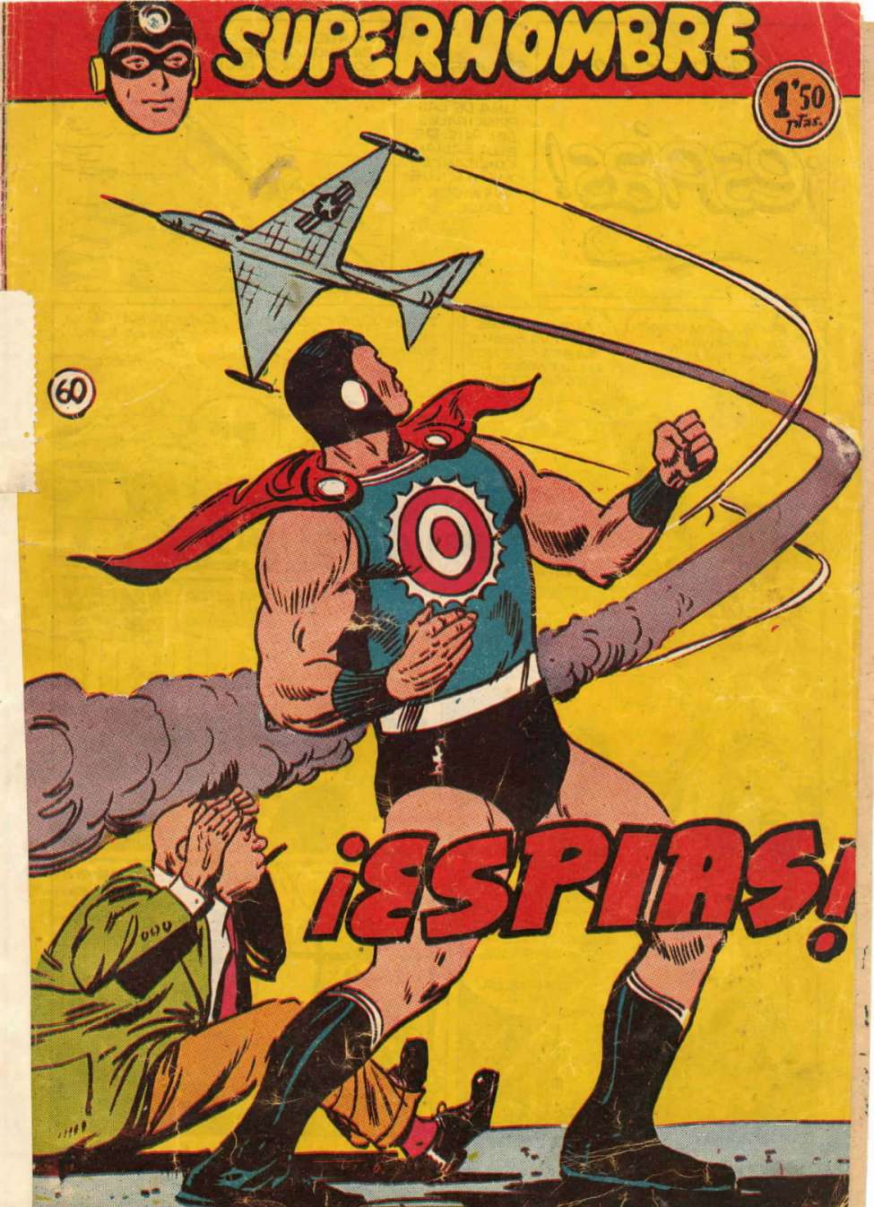Comic Book Cover For SuperHombre 60 Espias