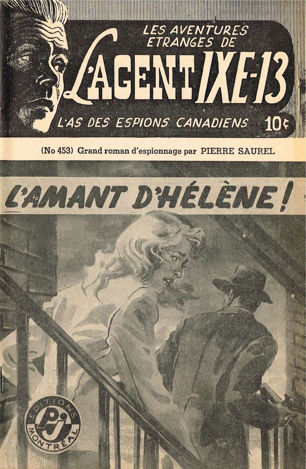 Book Cover For L'Agent IXE-13 v2 453 - L'amant d'Hélène