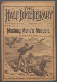 Large Thumbnail For Beadle's Half Dime Library 1074 - Mustang Merle's Mandate