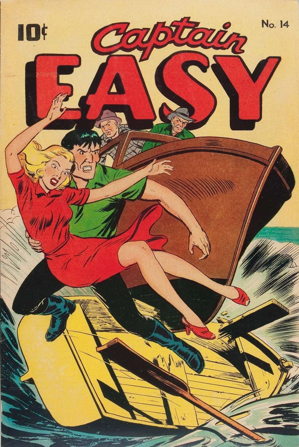 Comic Book Cover For Captain Easy 14
