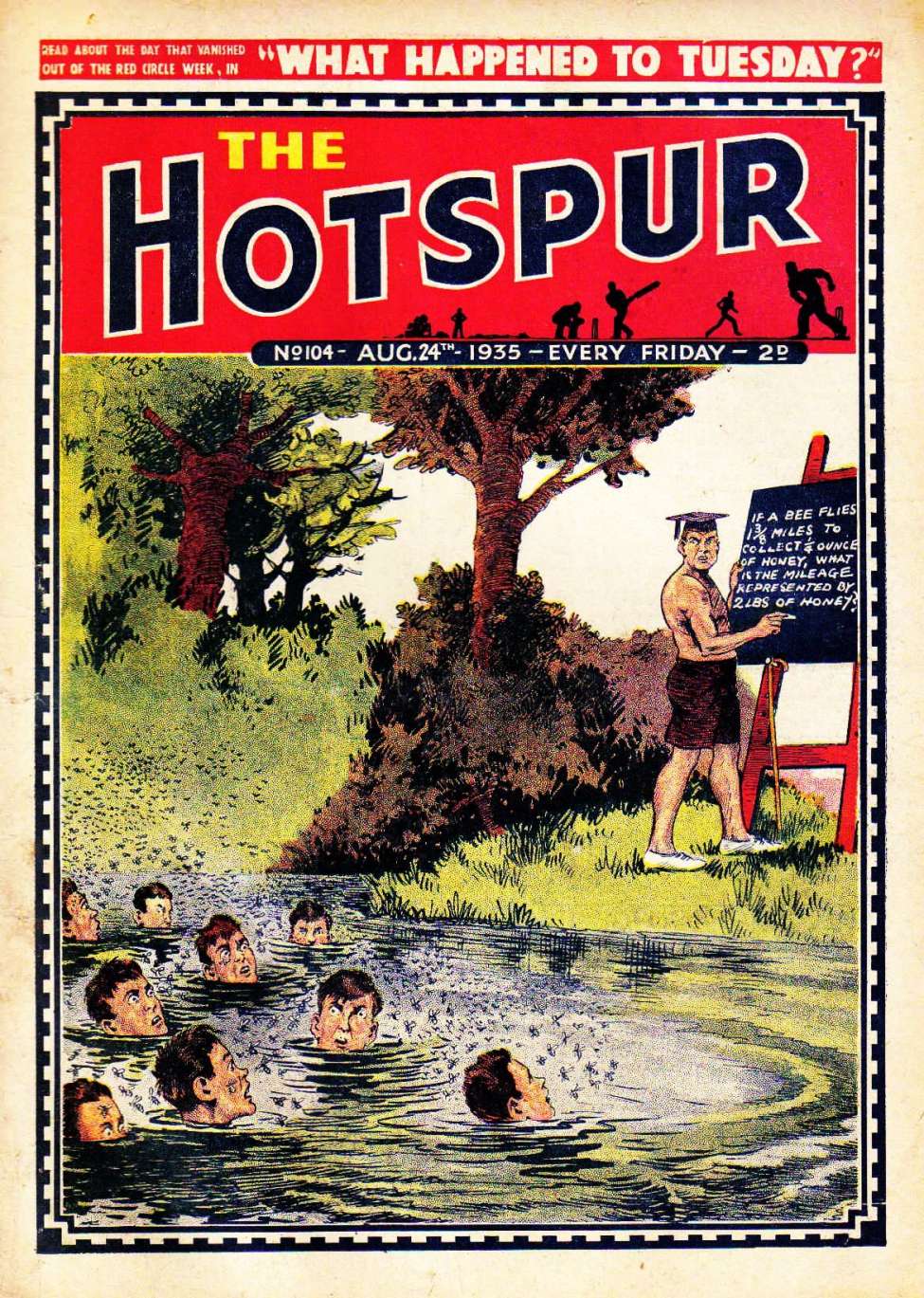 Book Cover For The Hotspur 104