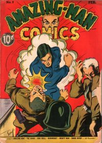 Large Thumbnail For Amazing Man Comics 9