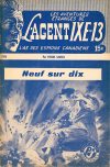 Cover For L'Agent IXE-13 v2 704 - Neuf sur dix