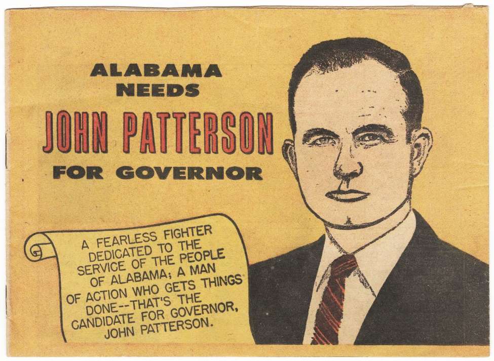 Book Cover For Alabama Needs John Patterson for Governor