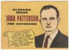 Cover For Alabama Needs John Patterson for Governor