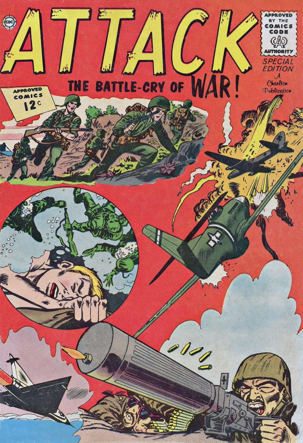 Comic Book Cover For Attack v2 1