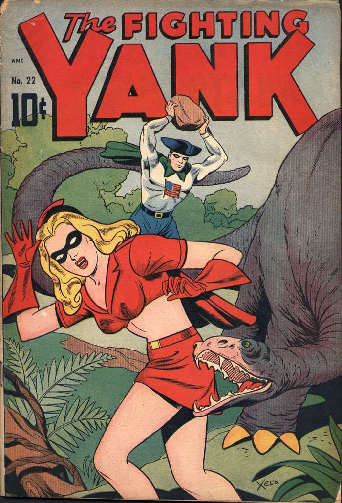 Comic Book Cover For The Fighting Yank 22