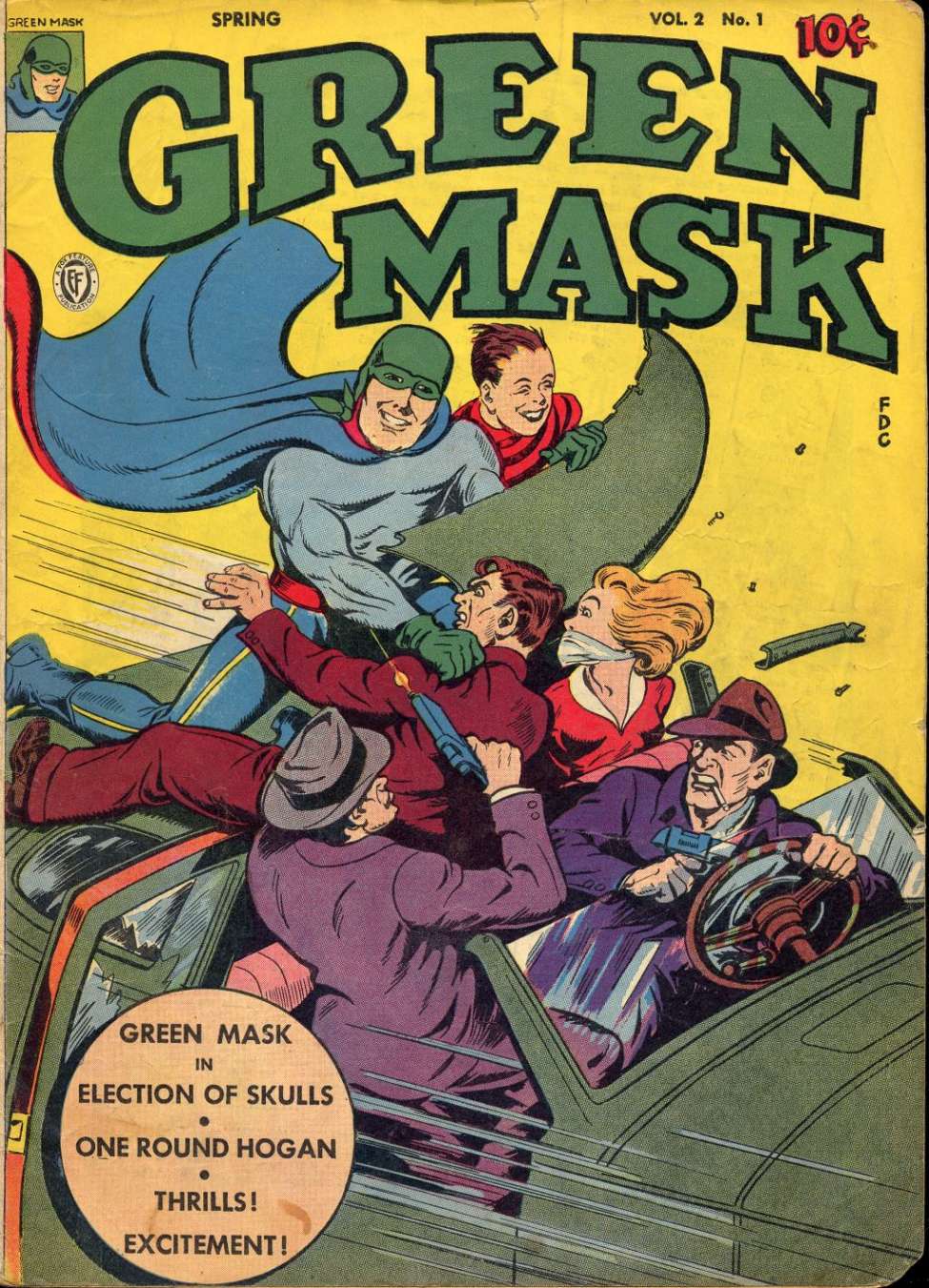 Comic Book Cover For The Green Mask v2 1 - Version 1
