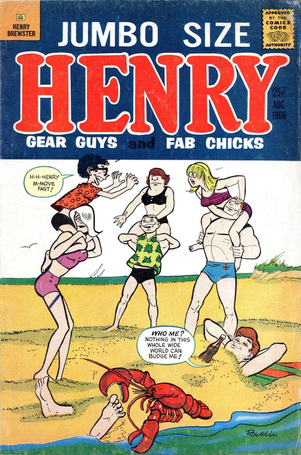 Comic Book Cover For Henry Brewster 4