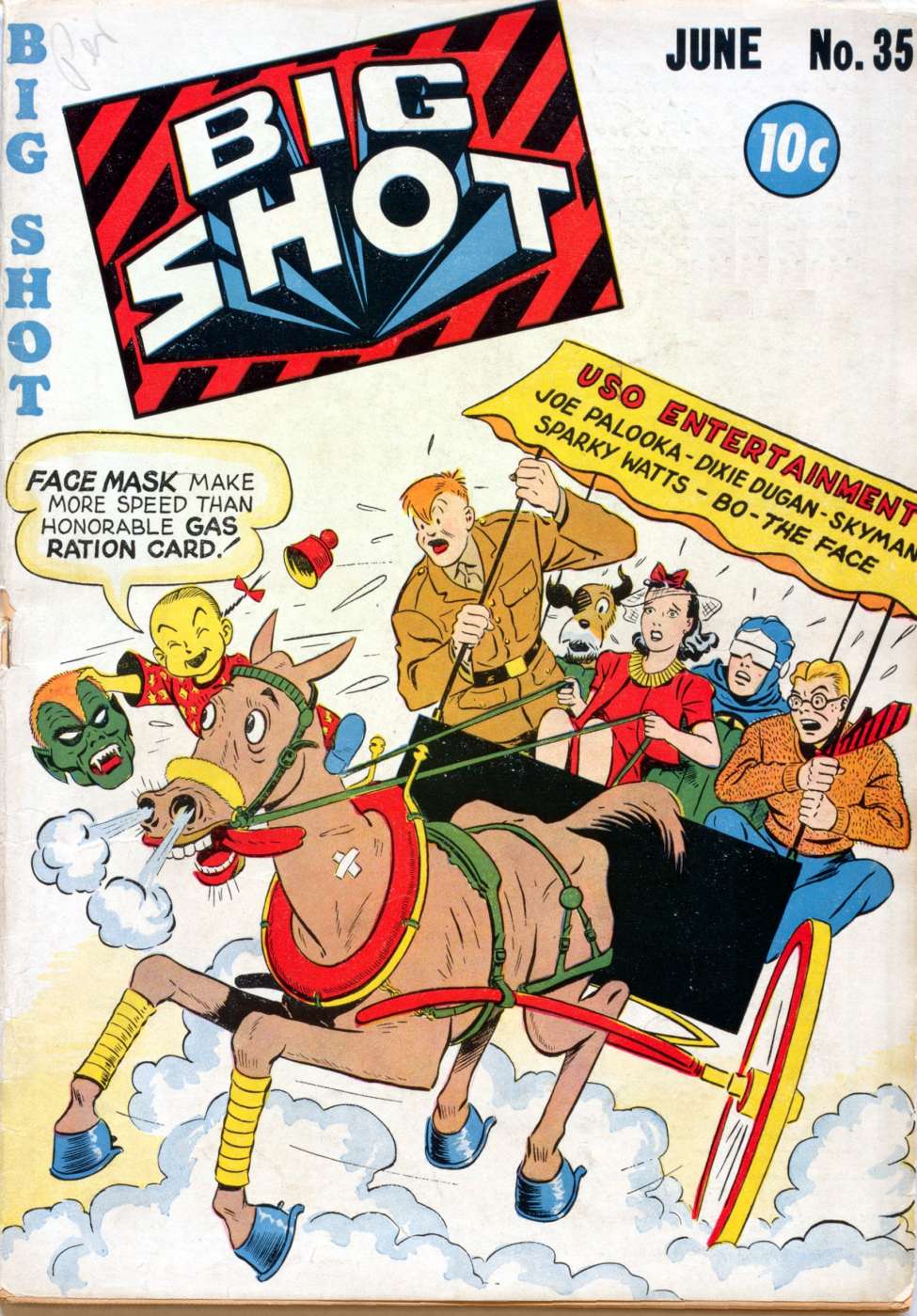 Comic Book Cover For Big Shot 35