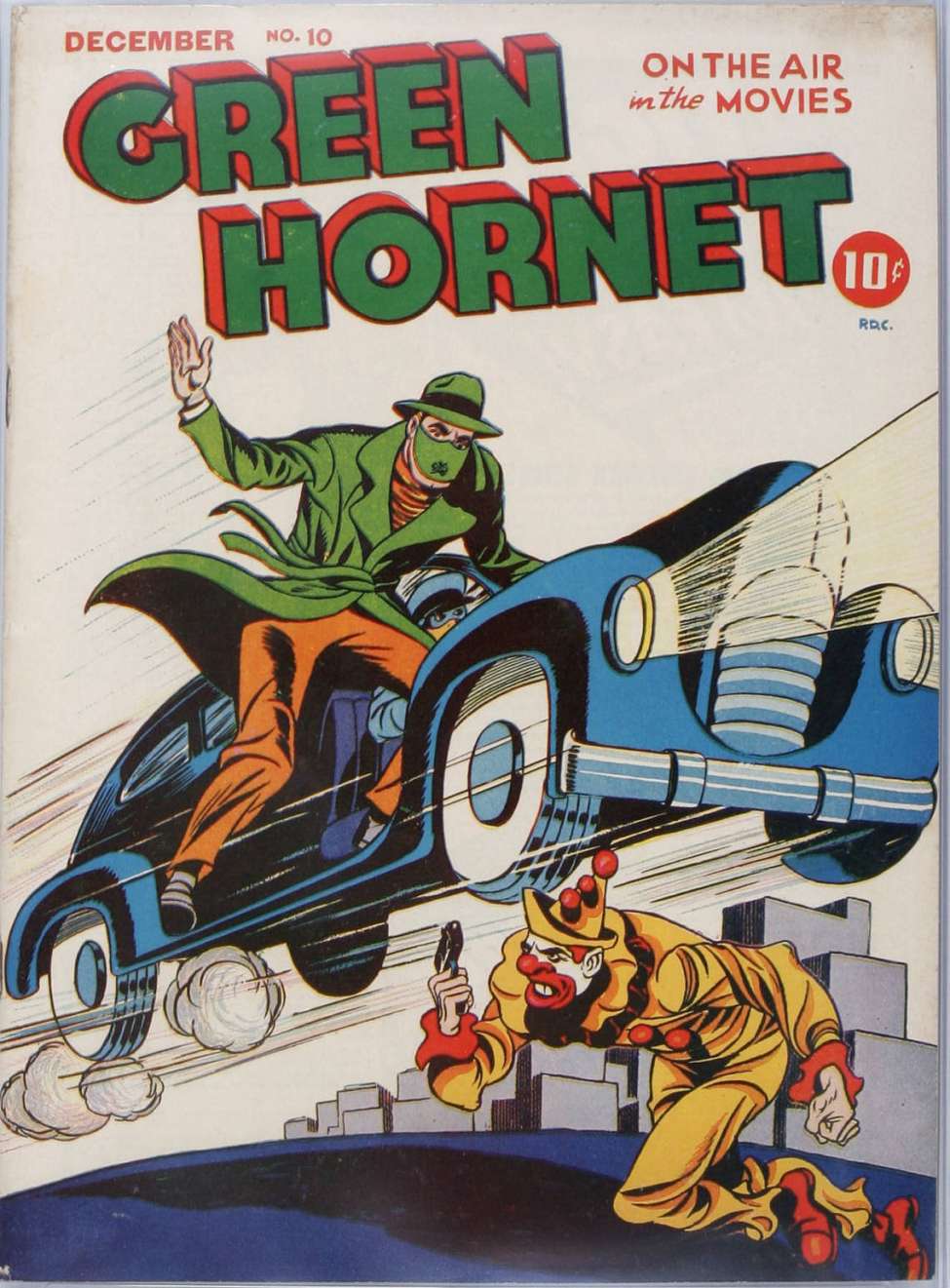 Comic Book Cover For Green Hornet Comics 10 - Version 1