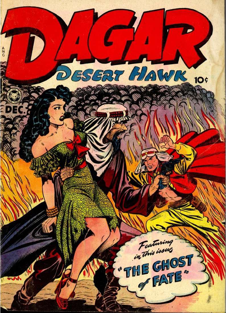 Comic Book Cover For Dagar Desert Hawk 21
