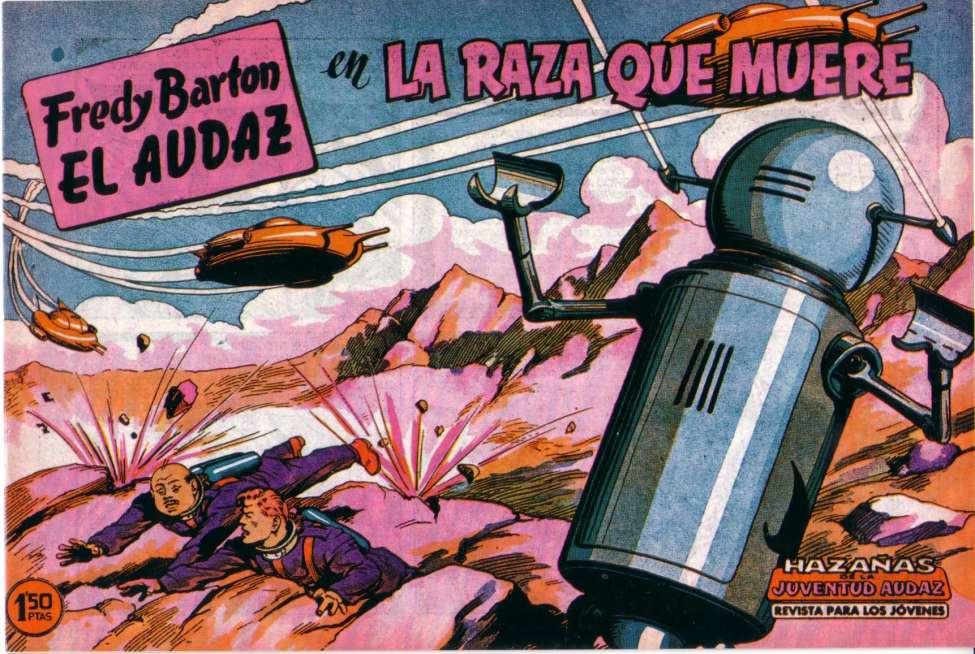 Comic Book Cover For Fredy Barton 3 - La Raza Que Muere