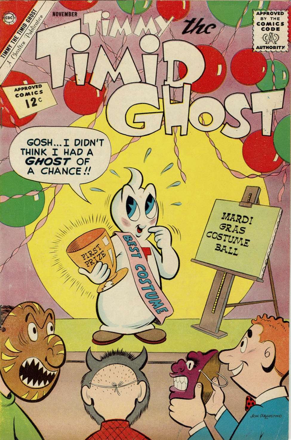 Book Cover For Timmy the Timid Ghost 35