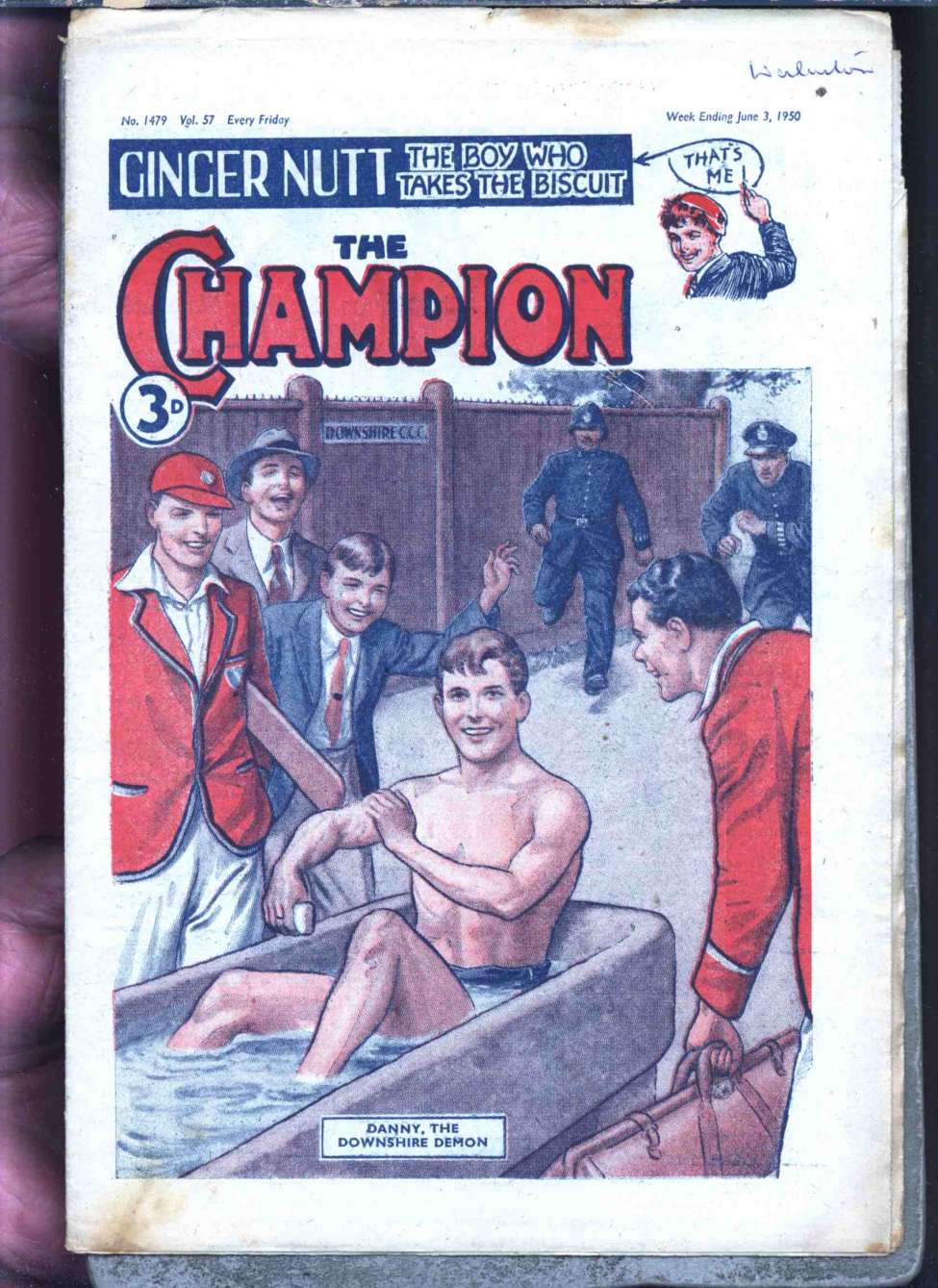 Book Cover For The Champion 1479