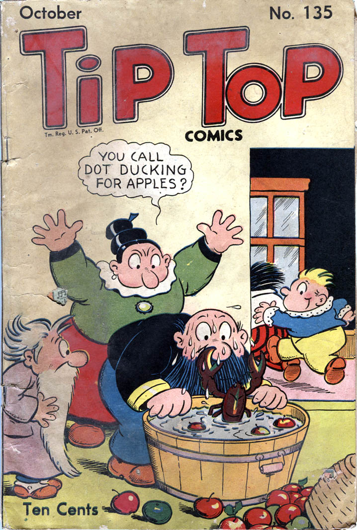 Comic Book Cover For Tip Top Comics 135