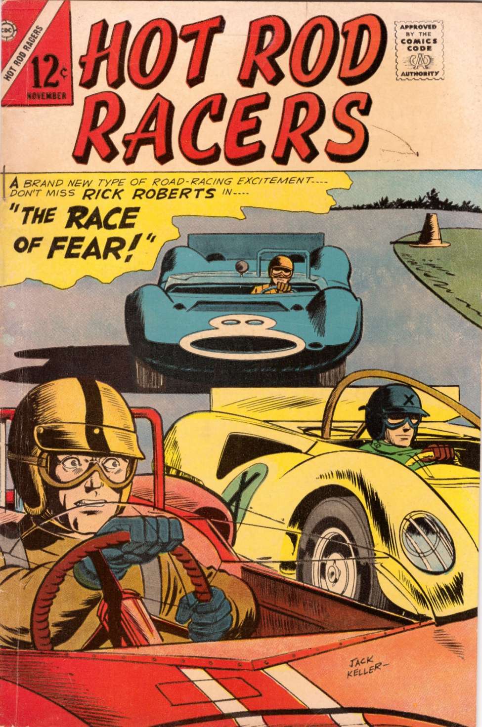 Comic Book Cover For Hot Rod Racers 11