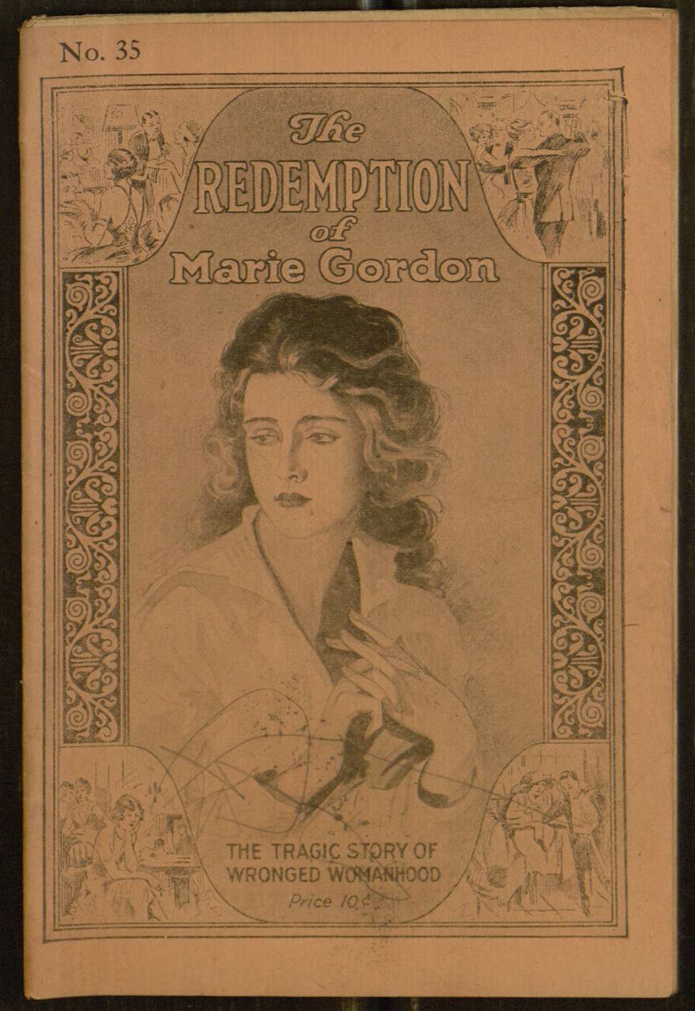 Book Cover For The Redemption of Marie Gordon 35 - Cora Lane Sherman
