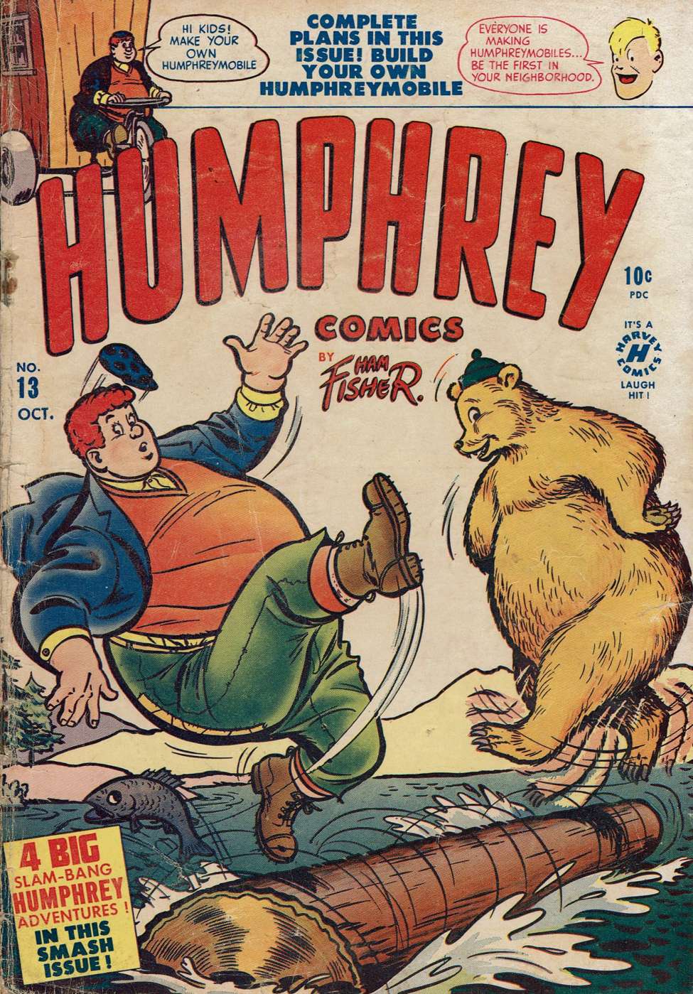 Comic Book Cover For Humphrey Comics 13