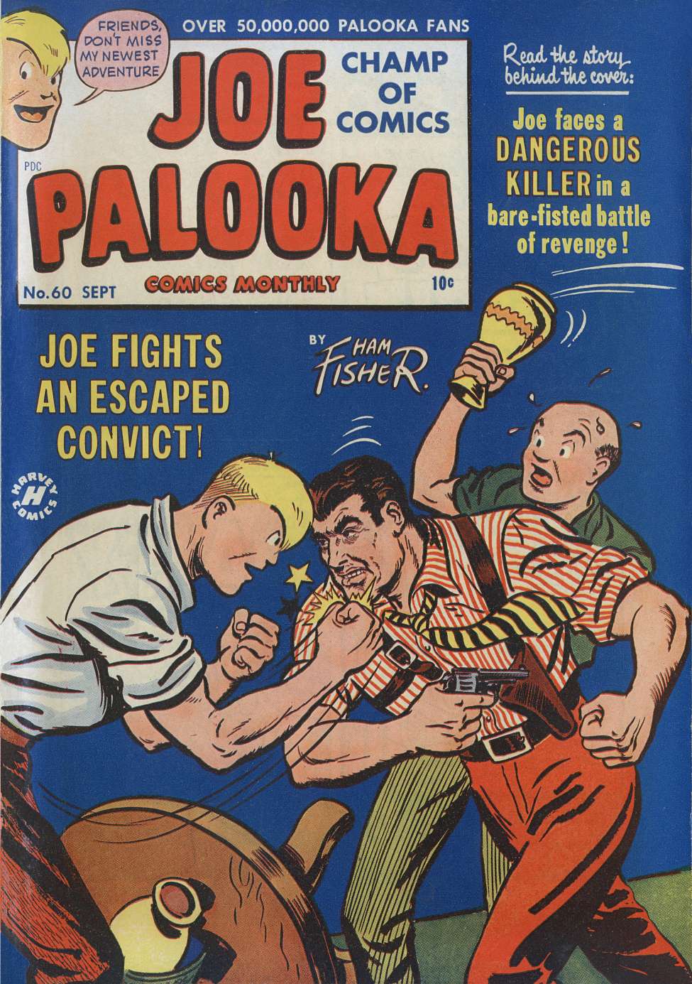 Comic Book Cover For Joe Palooka Comics 60