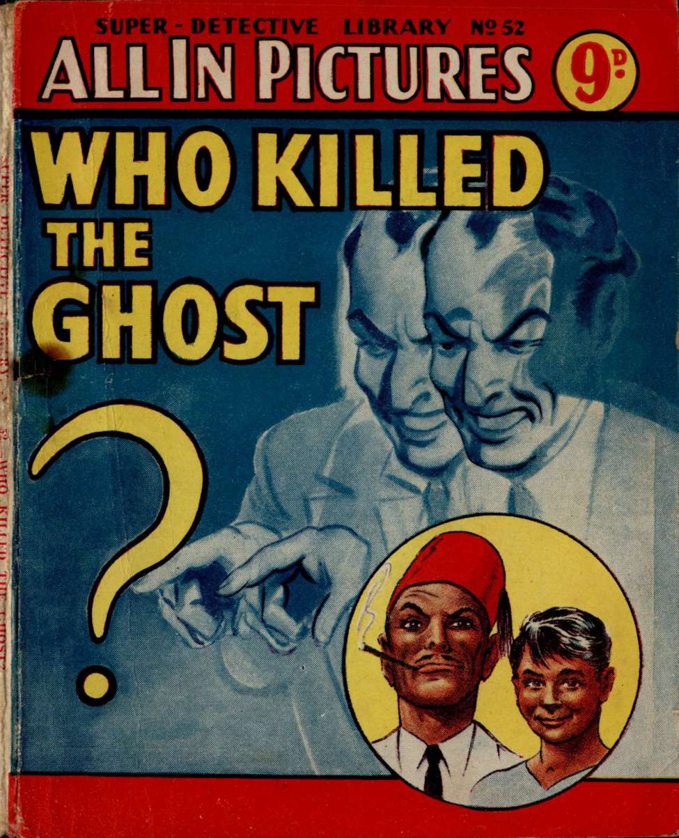 Book Cover For Super Detective Library 52 - Who Killed the Ghost