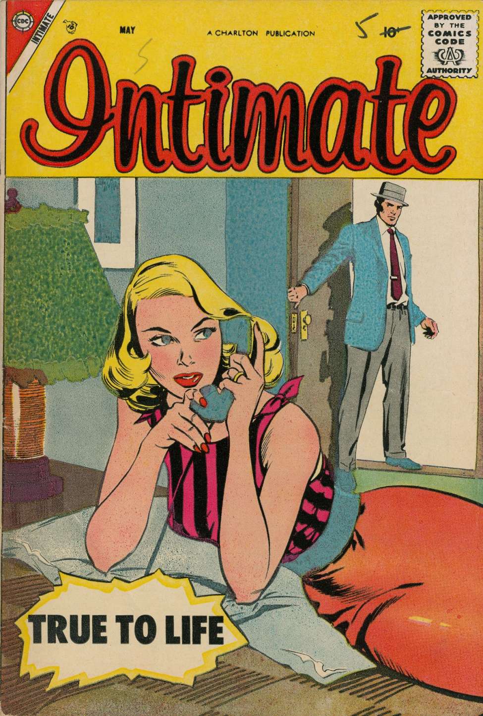 Comic Book Cover For Intimate 3