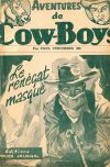 Cover For Aventures de Cow-Boys 50 - Le Renégat Masqué