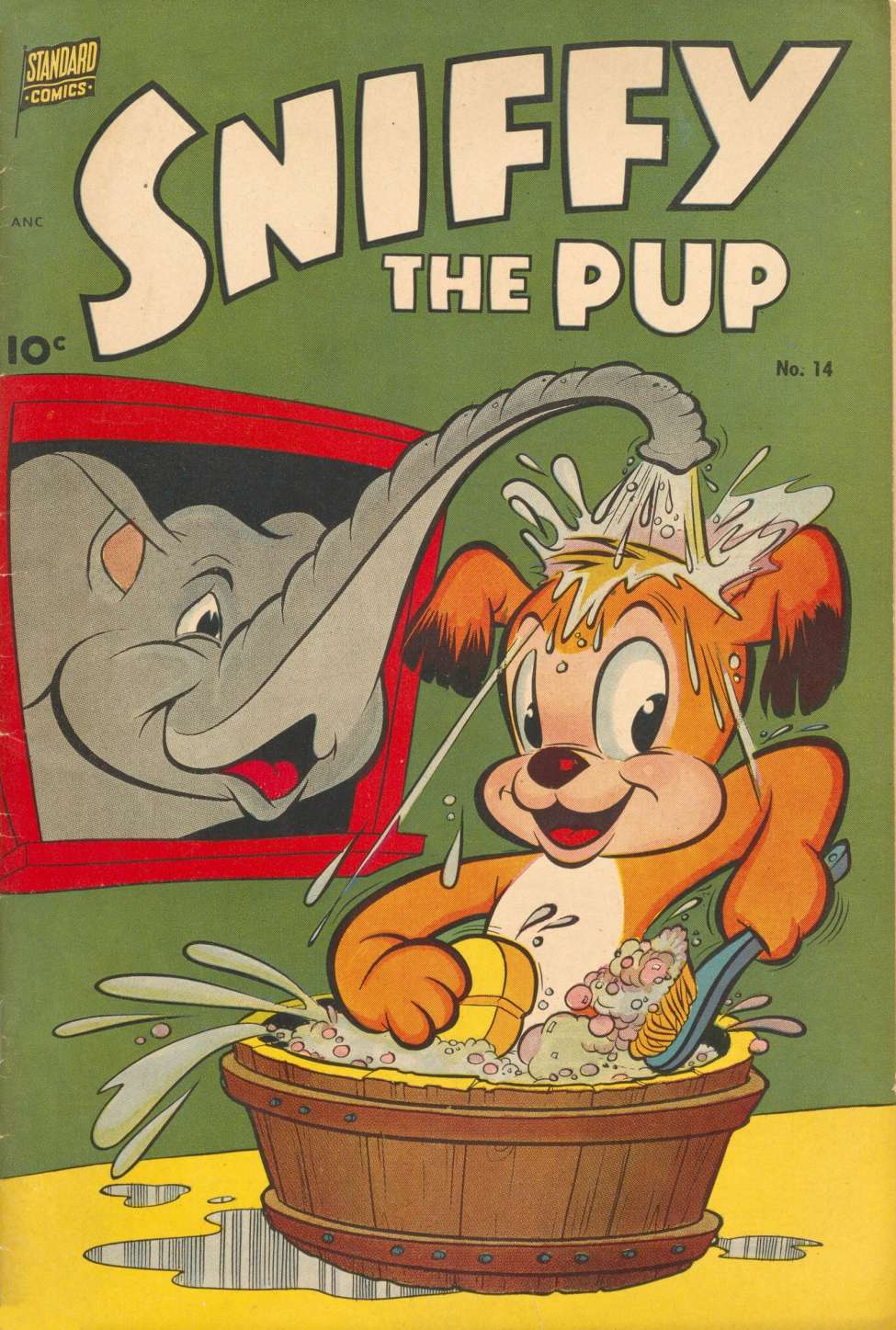 Comic Book Cover For Sniffy the Pup 14