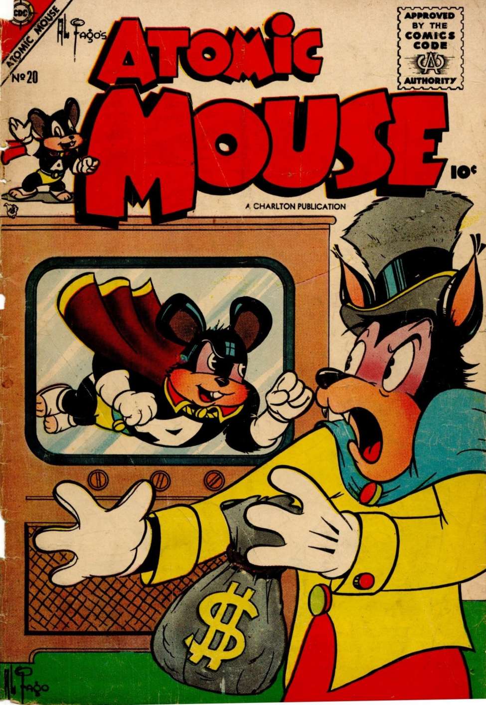 Comic Book Cover For Atomic Mouse 20