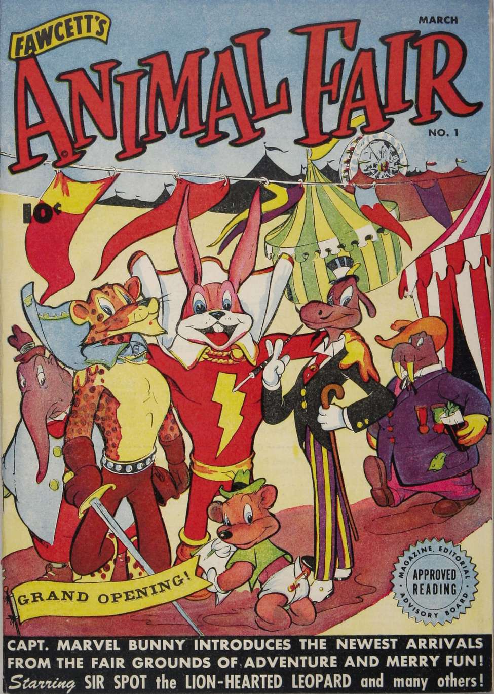 Book Cover For Animal Fair 1