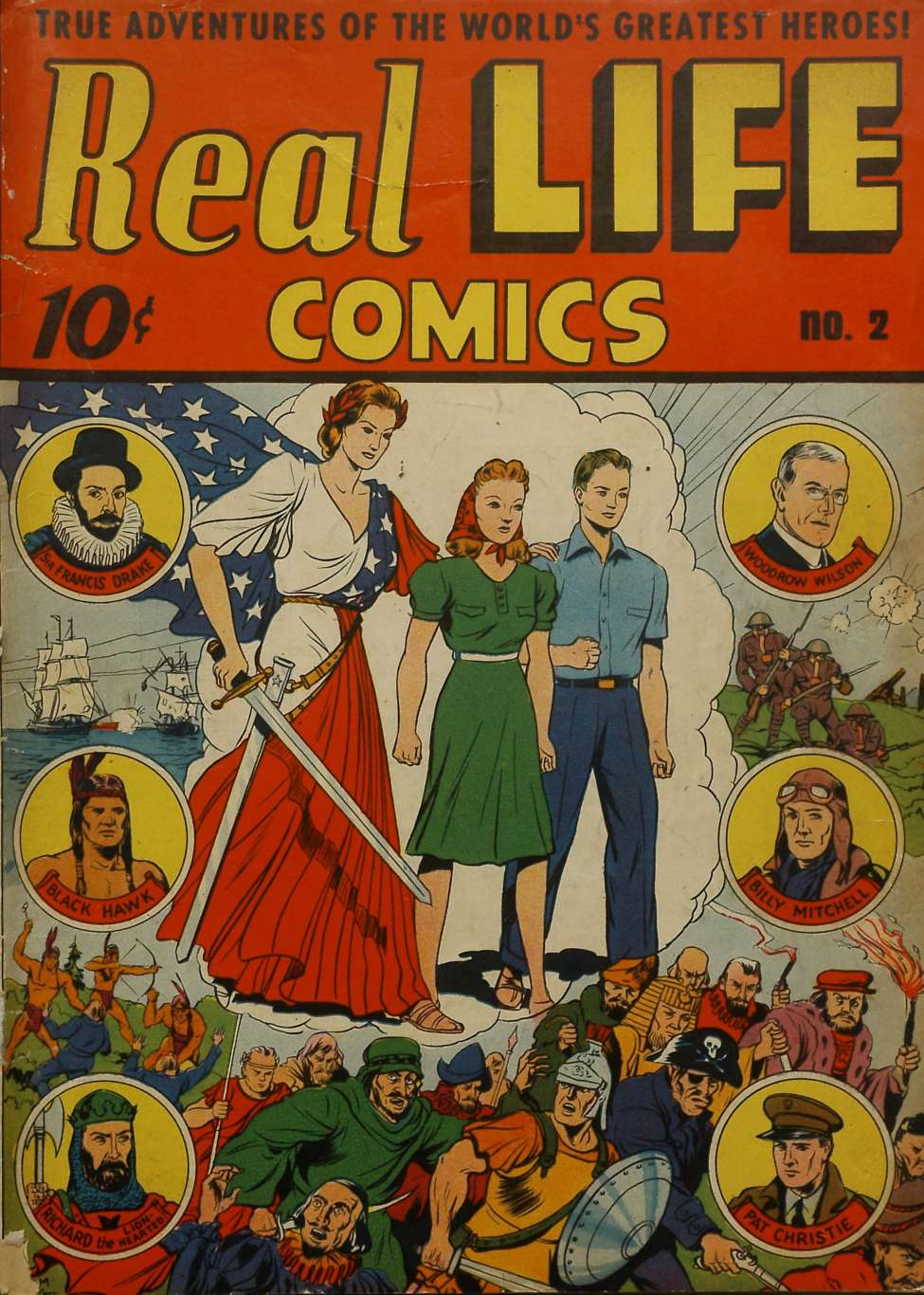 Comic Book Cover For Real Life Comics 2