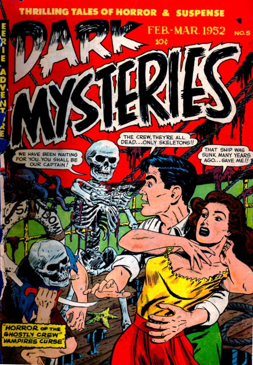 Book Cover For Dark Mysteries 5