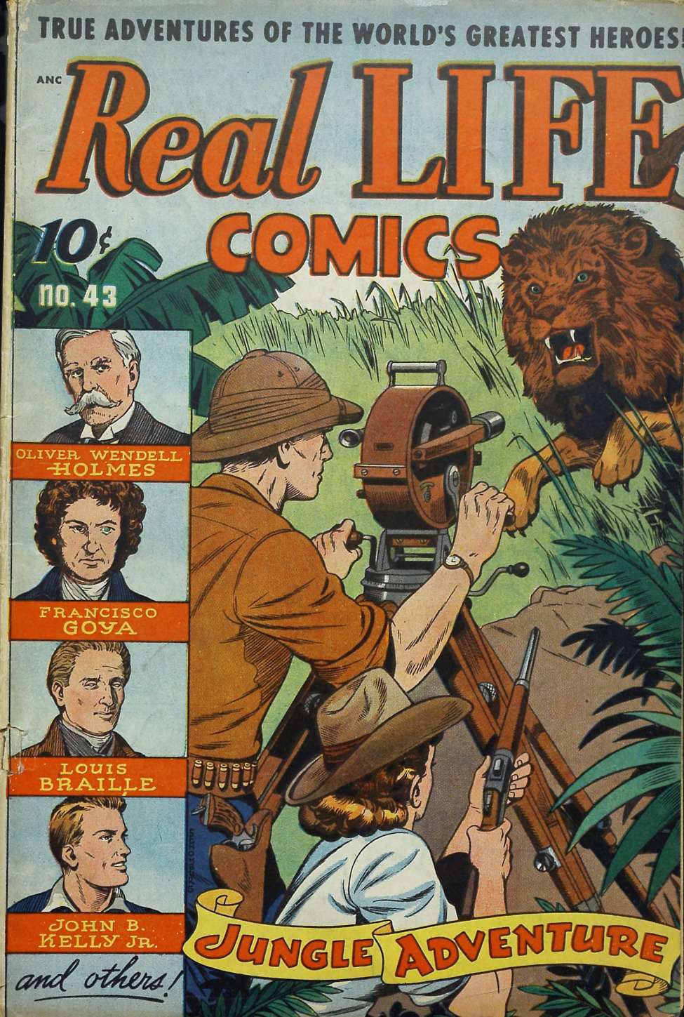 Comic Book Cover For Real Life Comics 43