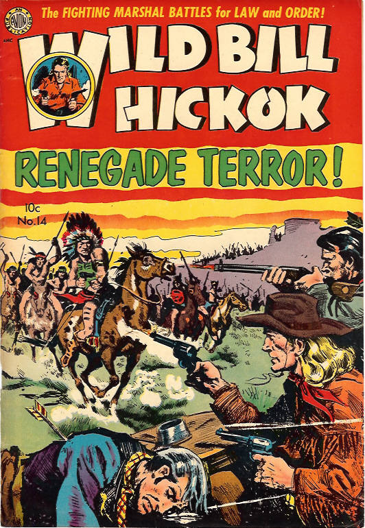 Comic Book Cover For Wild Bill Hickok 14 - Version 1