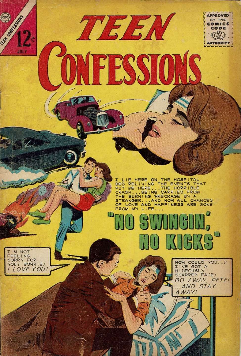 Comic Book Cover For Teen Confessions 29