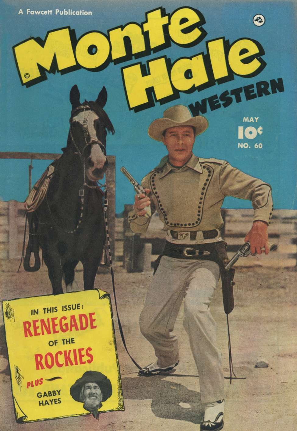 Comic Book Cover For Monte Hale Western 60