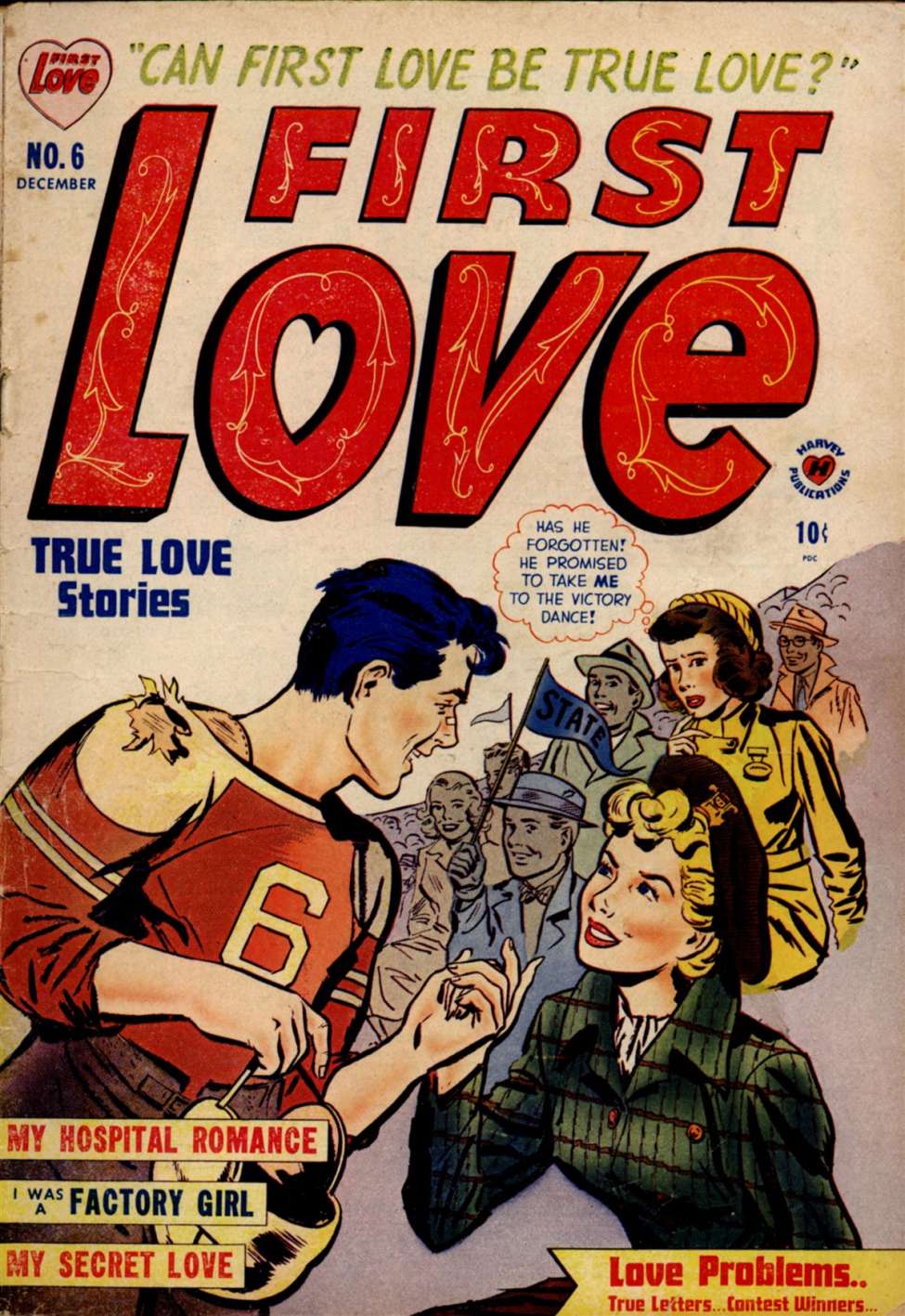 Comic Book Cover For First Love Illustrated 6