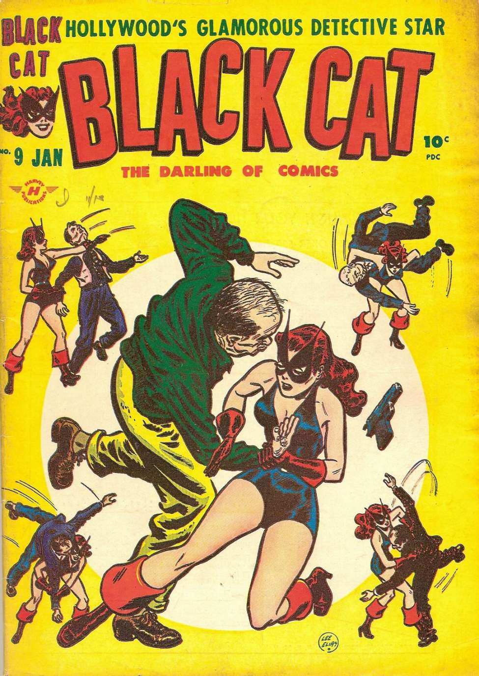 Book Cover For Black Cat 9