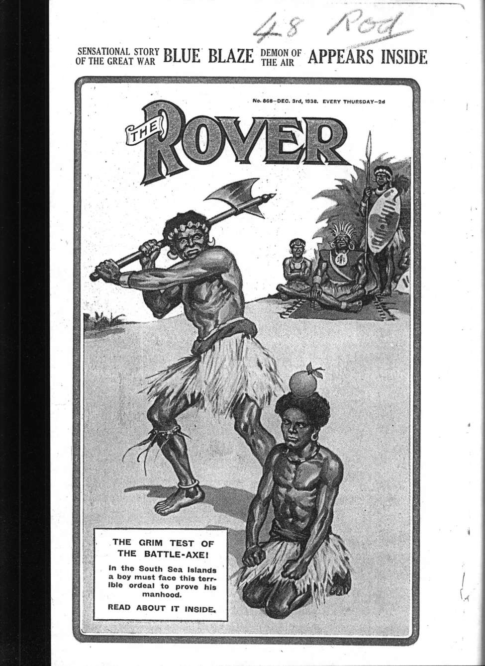 Book Cover For The Rover 868