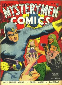 Large Thumbnail For Mystery Men Comics 8 (5 fiche)