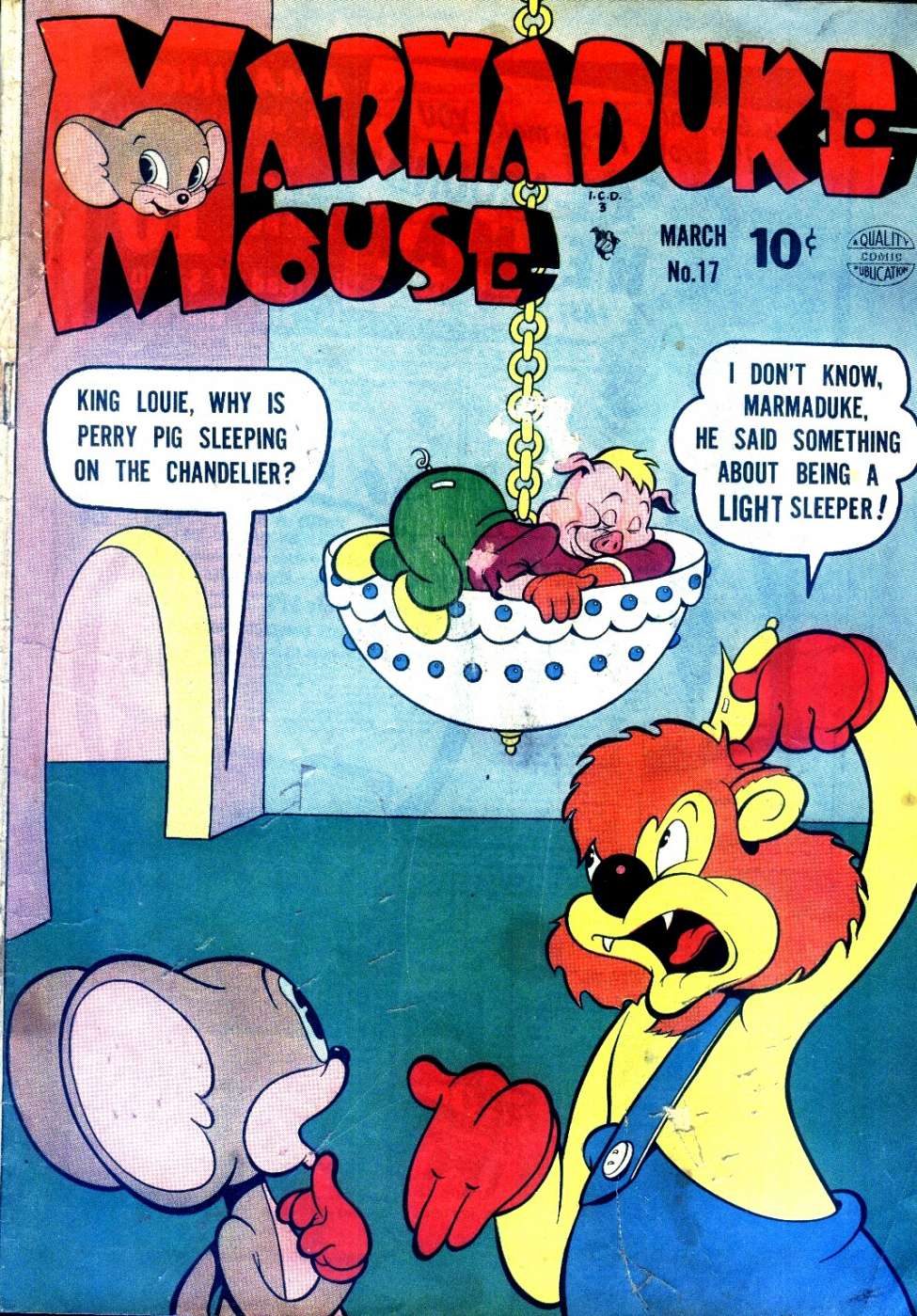 Comic Book Cover For Marmaduke Mouse 17