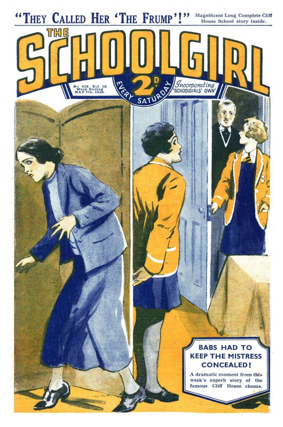 Book Cover For The Schoolgirl 458