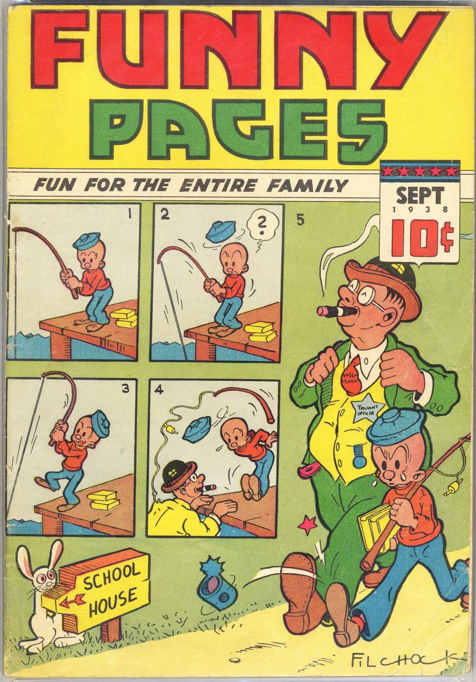 Comic Book Cover For Funny Pages v2 10