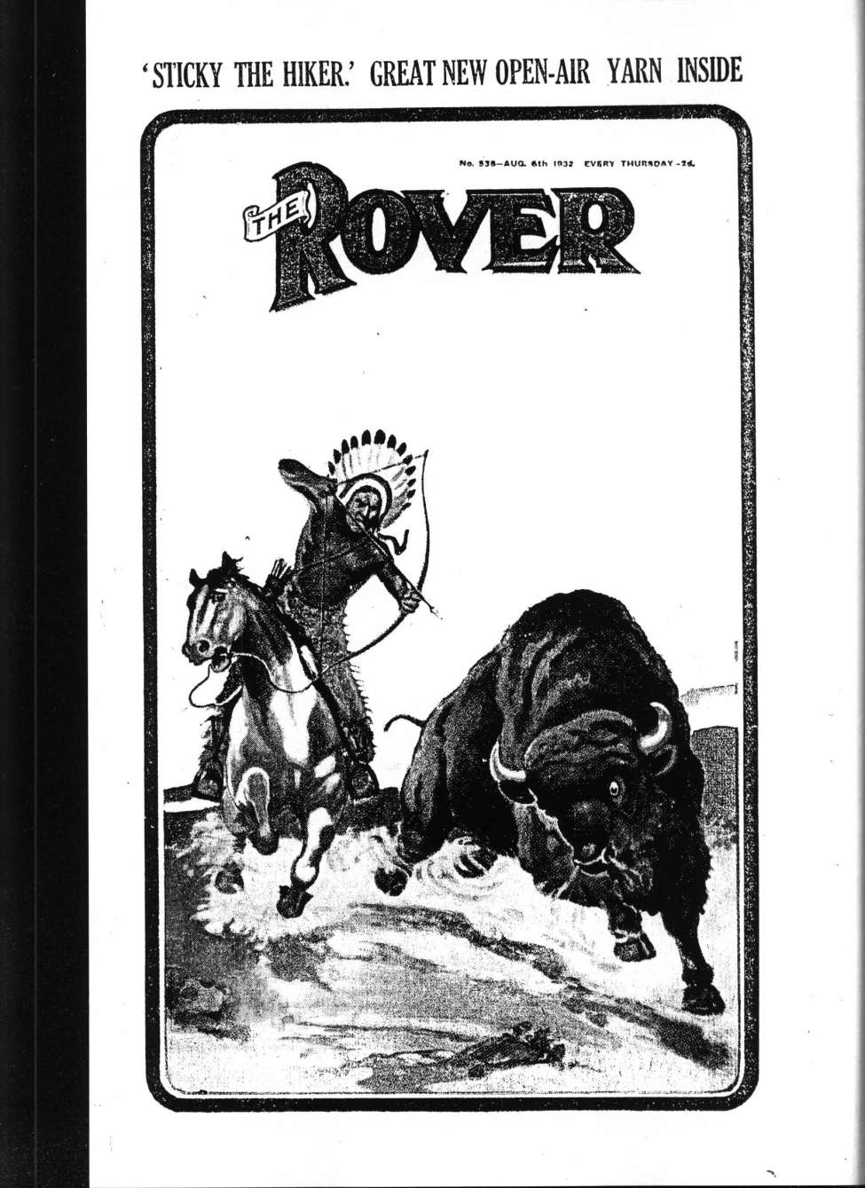 Book Cover For The Rover 538