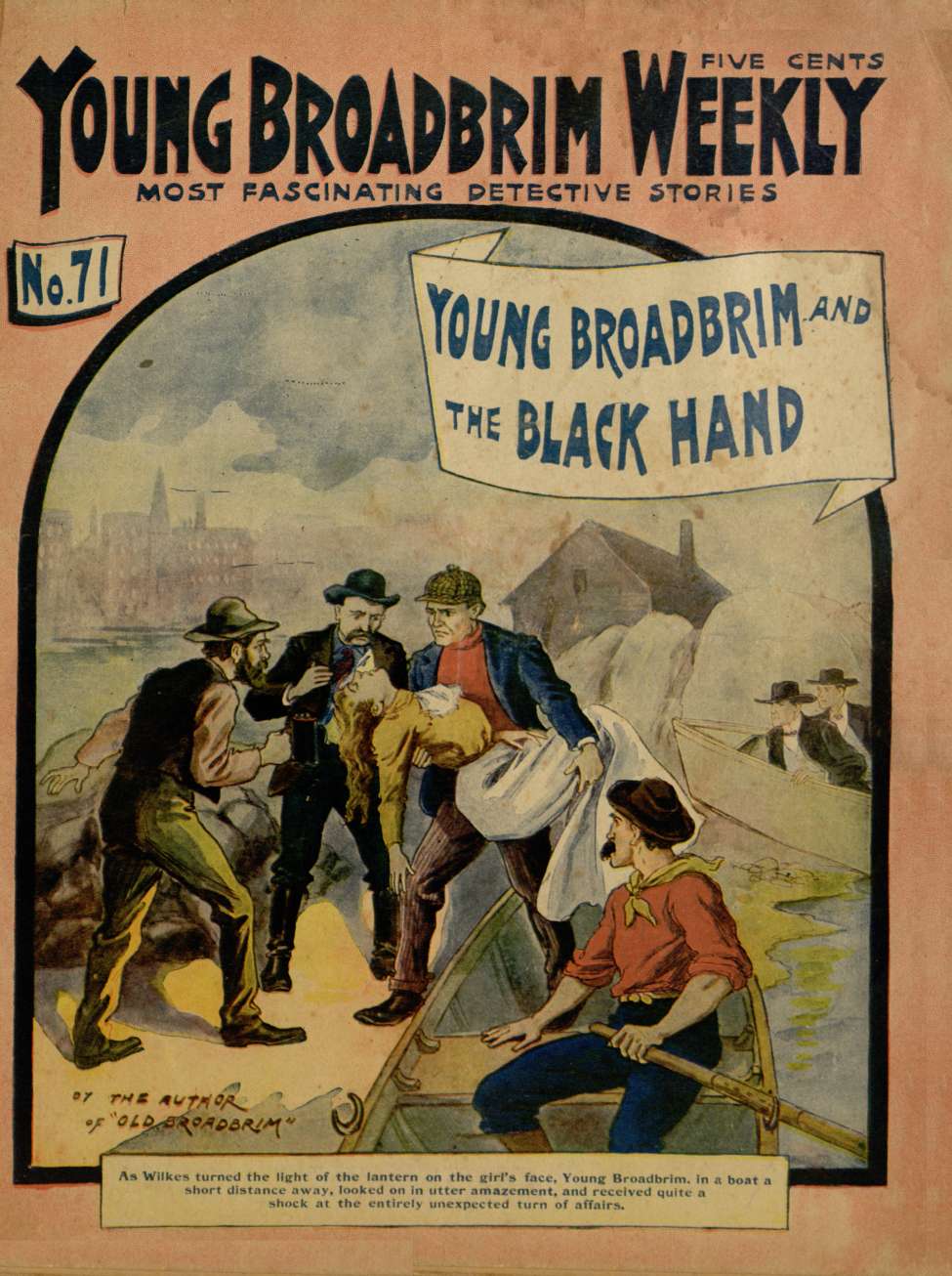 Comic Book Cover For Young Broadbrim Weekly 71