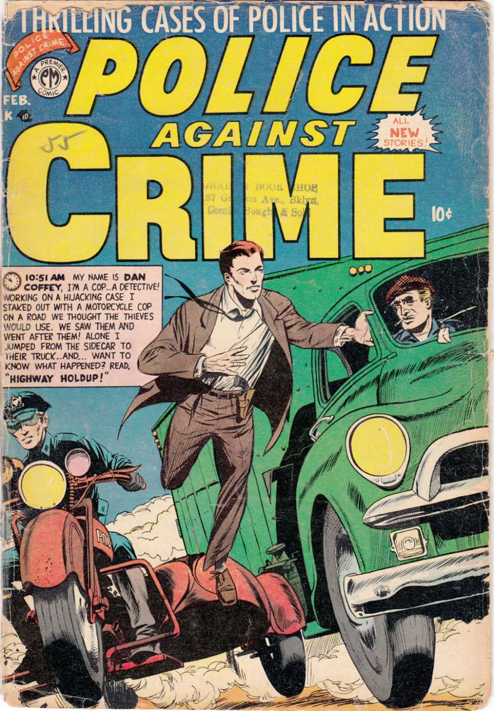 Comic Book Cover For Police Against Crime 6 - Version 1