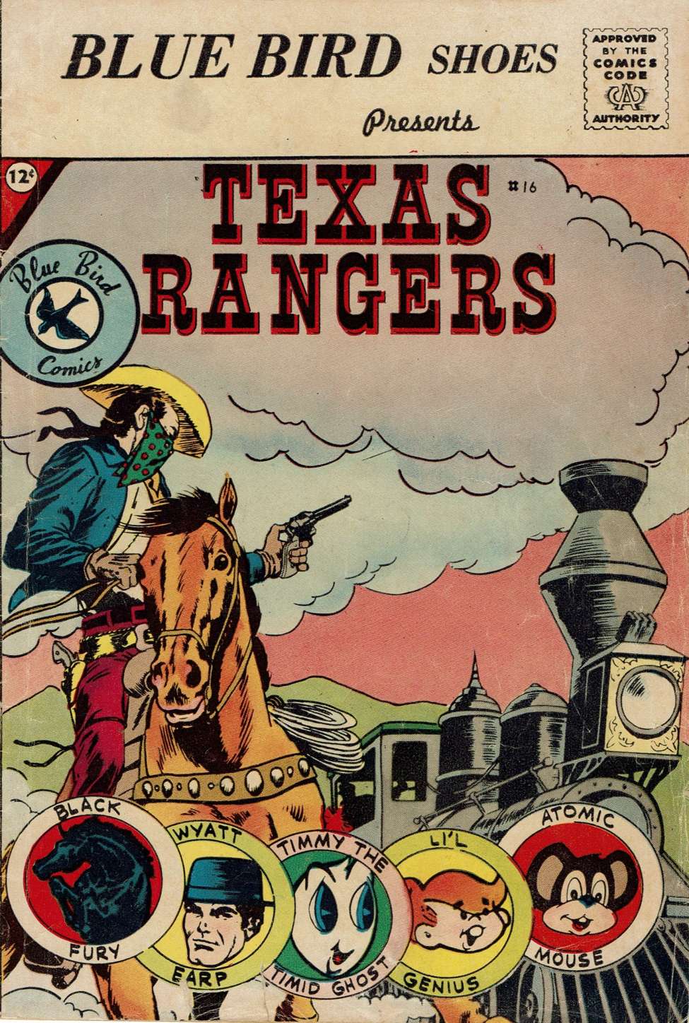 Book Cover For Texas Rangers in Action 16 (Blue Bird)