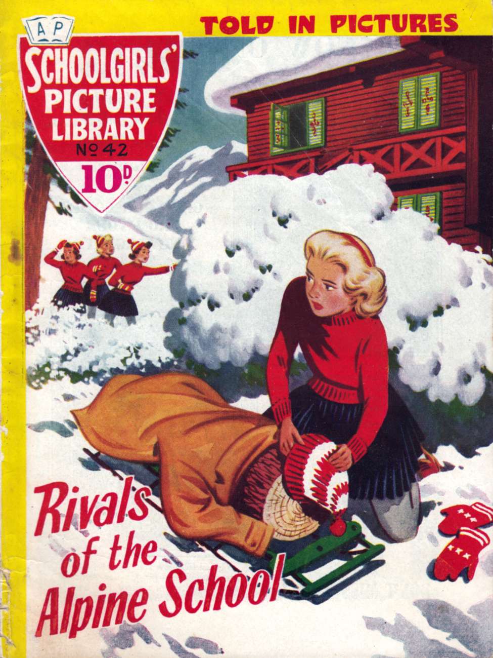 Book Cover For Schoolgirls' Picture Library 42 - Rivals of The Alpine School